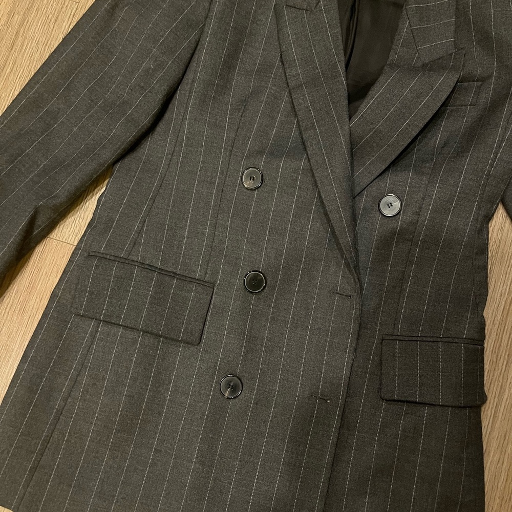 Zara padded long blazer - Picture 4 of 4